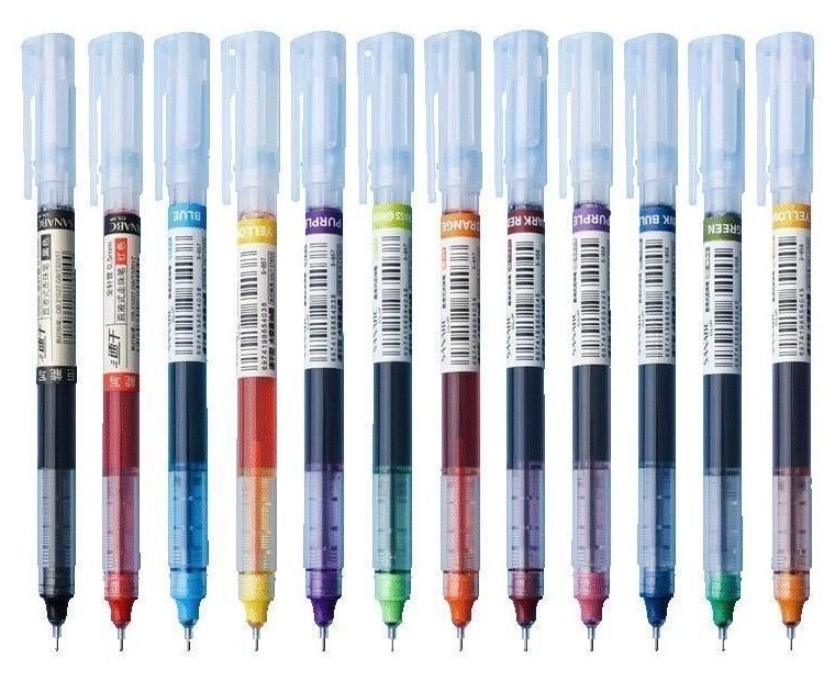 Kemora GP-05 gel pens in twelve colours